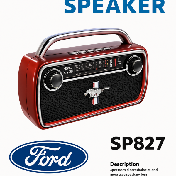 اسپیکر بلوتوثی آی او ان مدل mustang stereo